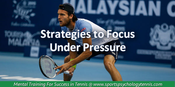Pressure in Tennis